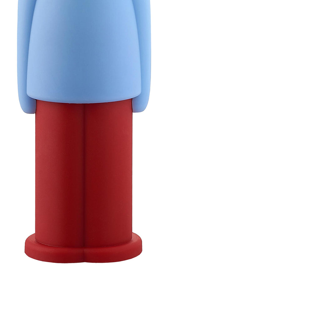 Plopp! Alessi Alessandro M. Design-Korkenzieher aus thermoplastischem Harz und verchromtem Zamak, Gelb/Schwarz - und weitere Farben