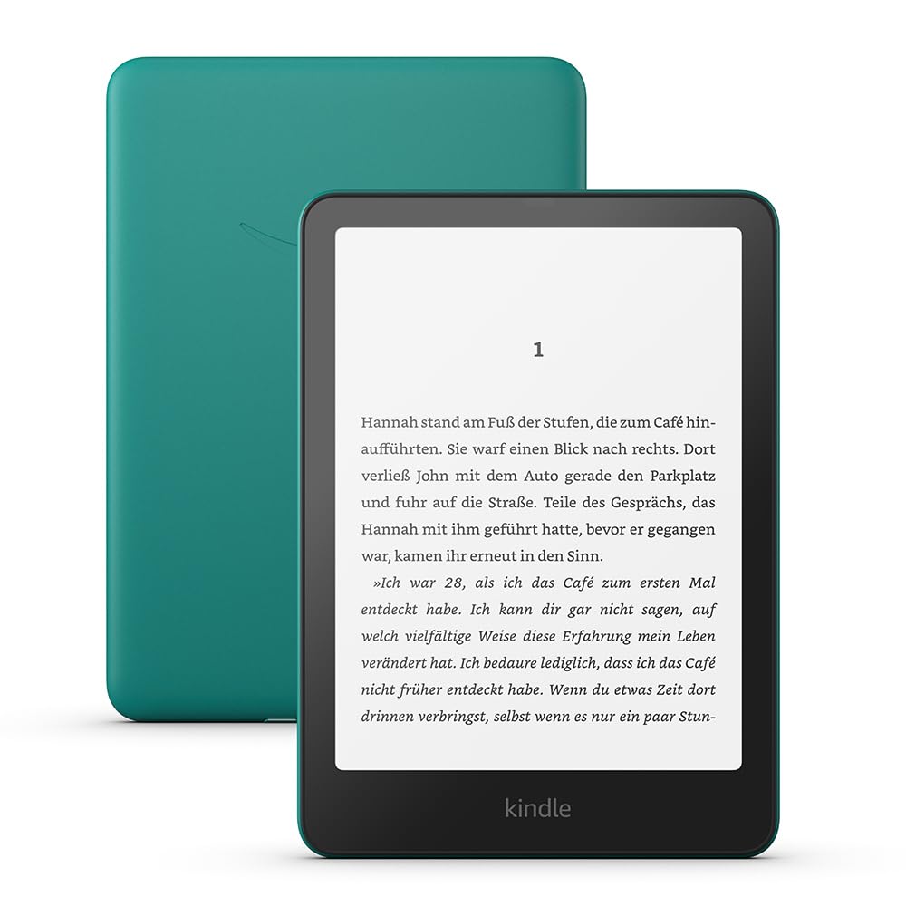 Display statt Papier? Amazon Kindle Paperwhite (neueste Generation) – Unser schnellster Kindle, mit neuem 7-Zoll-Display und wochenlanger Akkulaufzeit – 16 GB – ohne Werbung