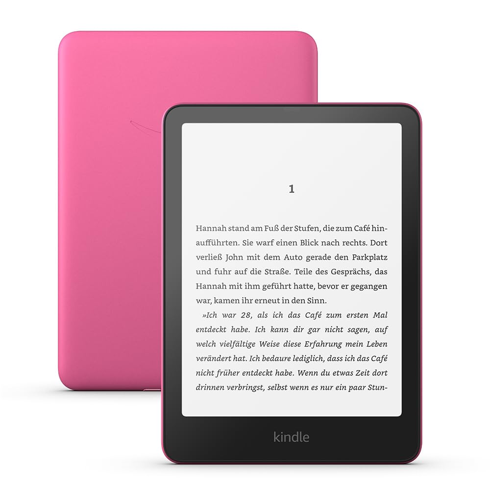 Display statt Papier? Amazon Kindle Paperwhite (neueste Generation) – Unser schnellster Kindle, mit neuem 7-Zoll-Display und wochenlanger Akkulaufzeit – 16 GB – ohne Werbung