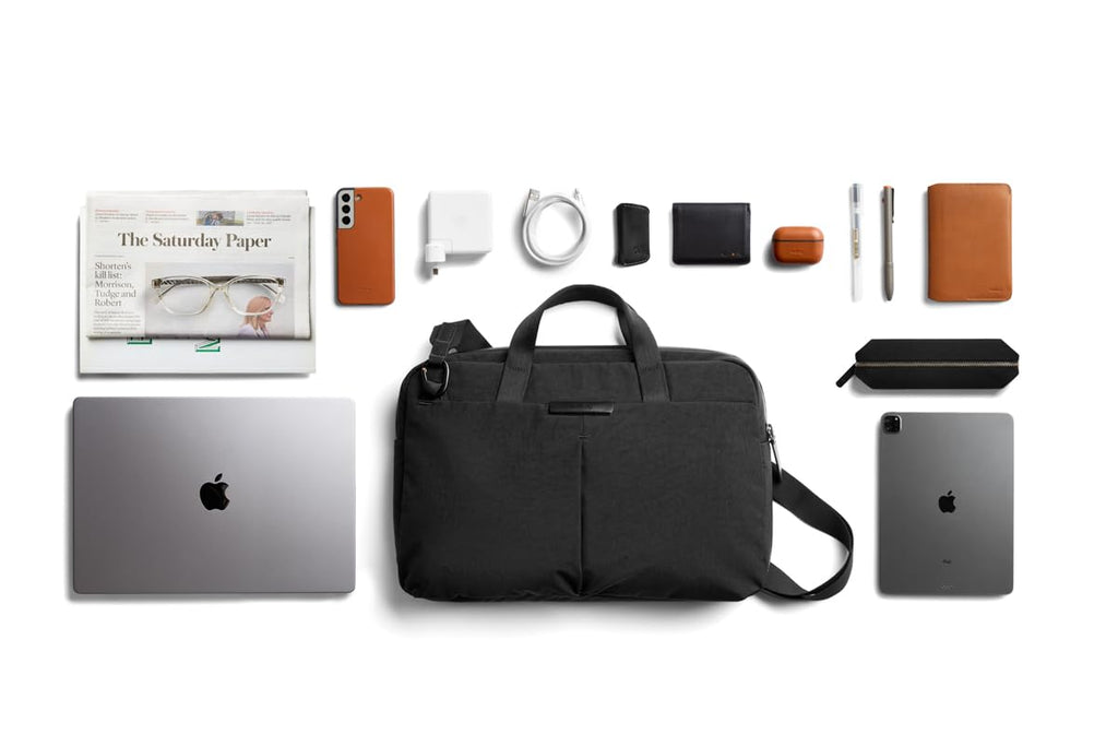 Daten elegant geschützt: Bellroy Tokyo schlanke 14” Laptop-Umhängetasche