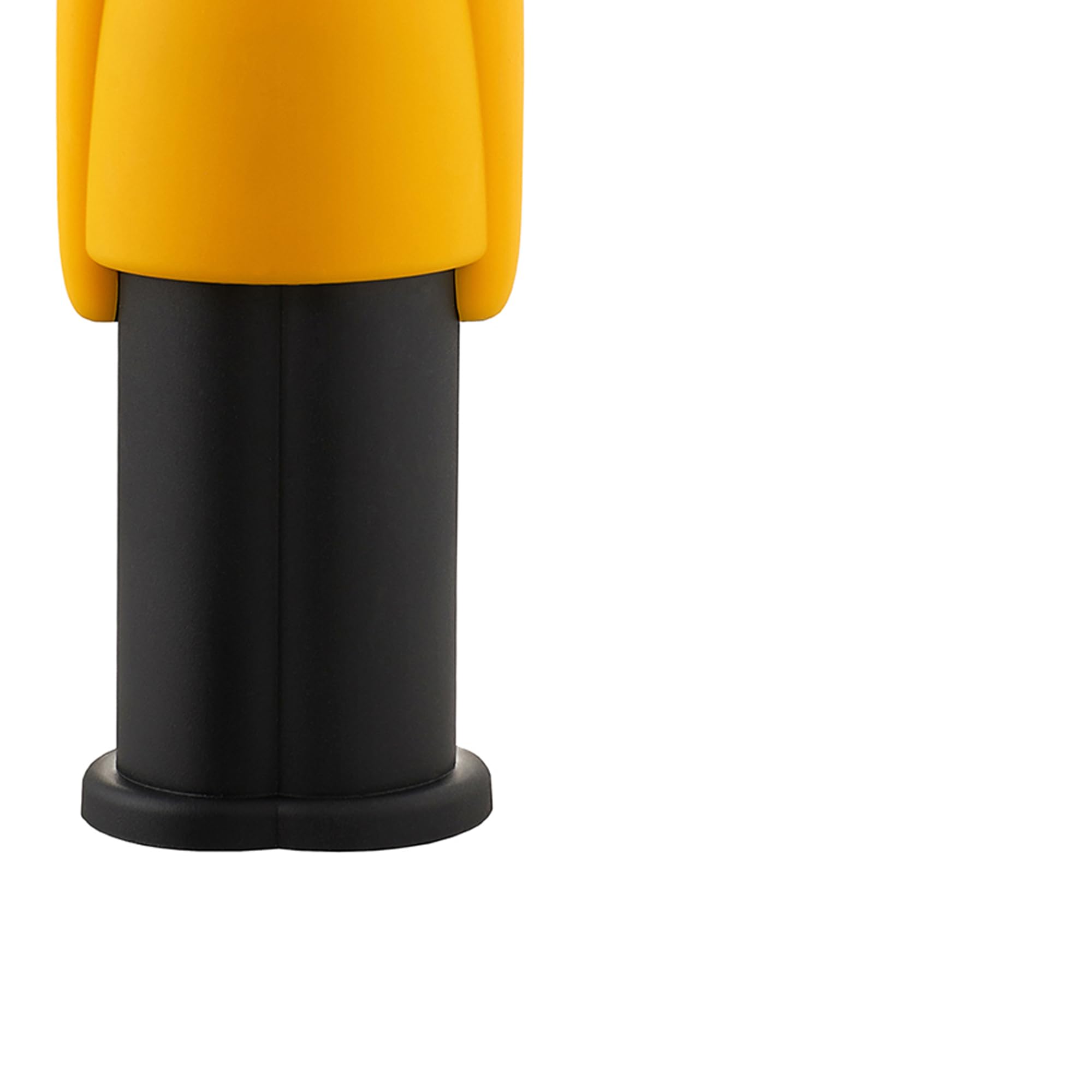 Plopp! Alessi Alessandro M. Design-Korkenzieher aus thermoplastischem Harz und verchromtem Zamak, Gelb/Schwarz - und weitere Farben