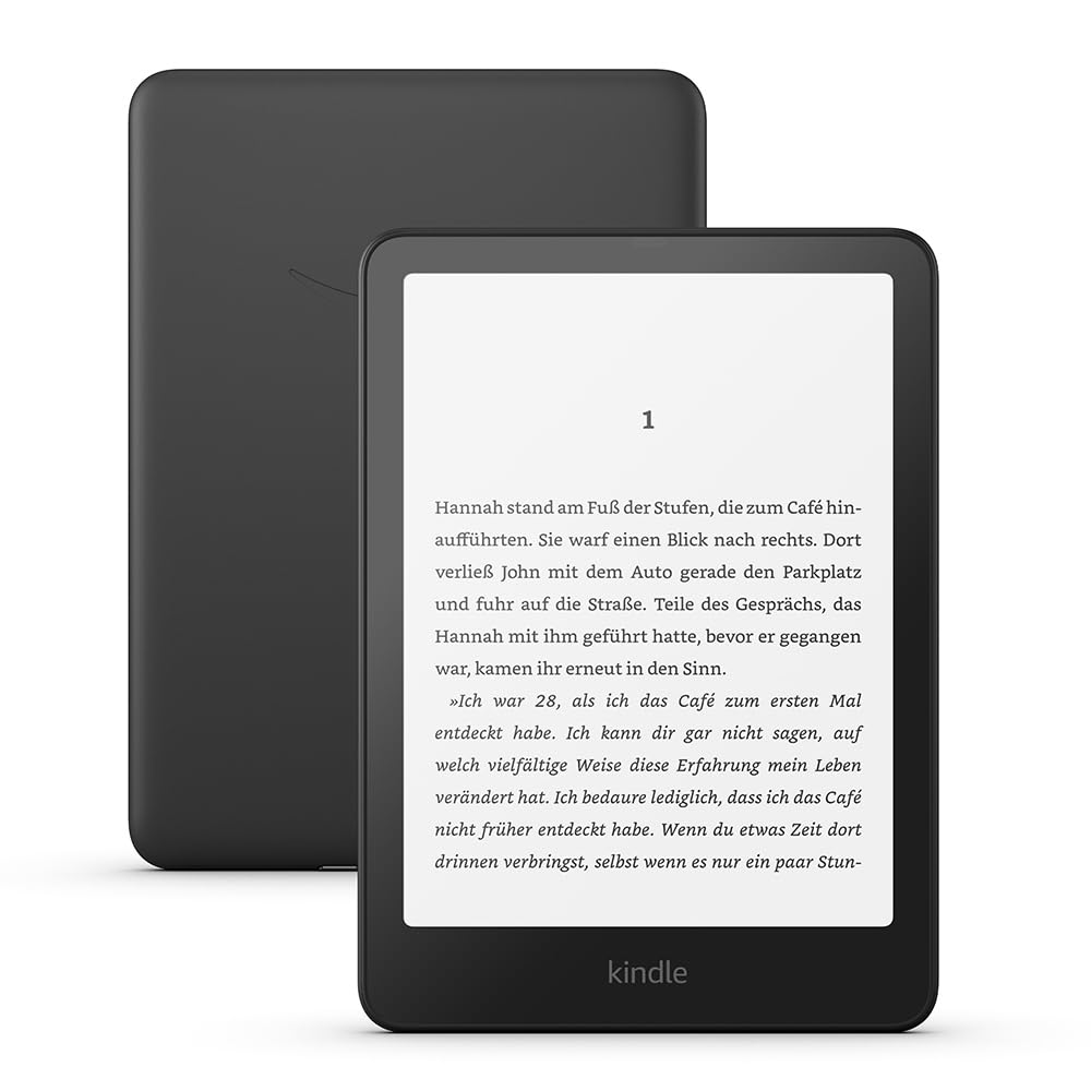 Display statt Papier? Amazon Kindle Paperwhite (neueste Generation) – Unser schnellster Kindle, mit neuem 7-Zoll-Display und wochenlanger Akkulaufzeit – 16 GB – ohne Werbung