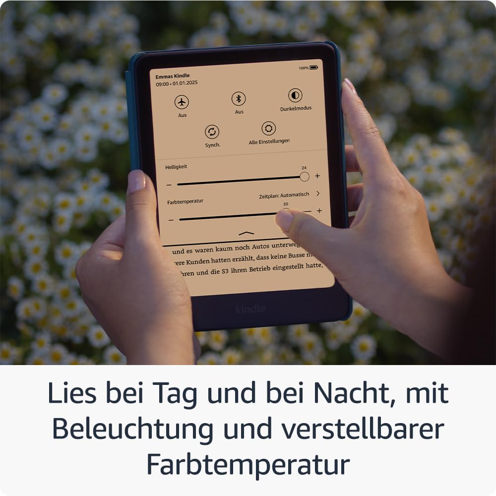 Display statt Papier? Amazon Kindle Paperwhite (neueste Generation) – Unser schnellster Kindle, mit neuem 7-Zoll-Display und wochenlanger Akkulaufzeit – 16 GB – ohne Werbung