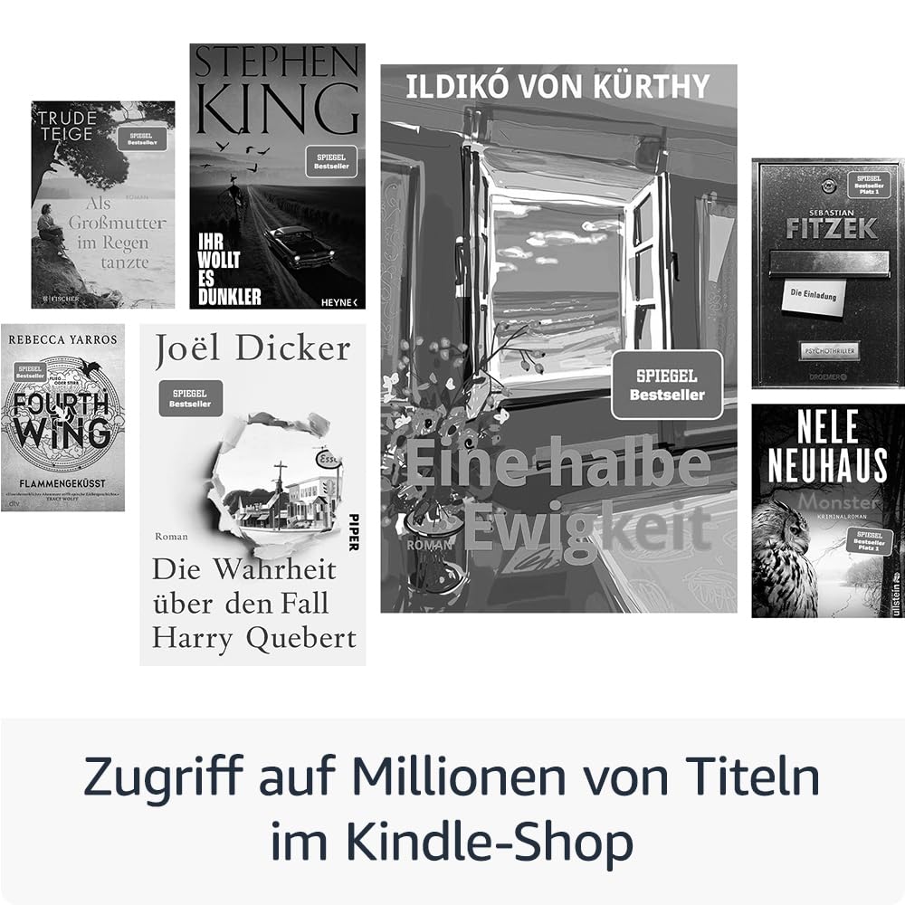 Display statt Papier? Amazon Kindle Paperwhite (neueste Generation) – Unser schnellster Kindle, mit neuem 7-Zoll-Display und wochenlanger Akkulaufzeit – 16 GB – ohne Werbung
