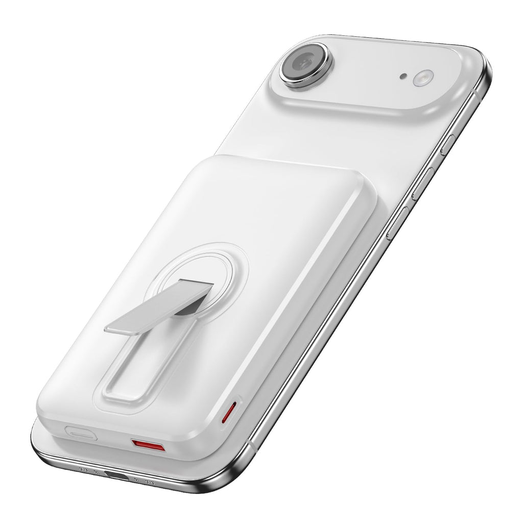 Genug Saft dabei? Powerbank für Magsafe, 12000mAh Kabellose Power Bank mit 22.5W PD USB-A Ausgabe, Magnetisch, Externer Handyakku mit LED-Anzeige, Typ-C Eingang & Ausgang für iPhone 17/16/15/14/13/12/Pro/Pro Max
