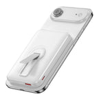 Genug Saft dabei? Powerbank für Magsafe, 12000mAh Kabellose Power Bank mit 22.5W PD USB-A Ausgabe, Magnetisch, Externer Handyakku mit LED-Anzeige, Typ-C Eingang & Ausgang für iPhone 17/16/15/14/13/12/Pro/Pro Max