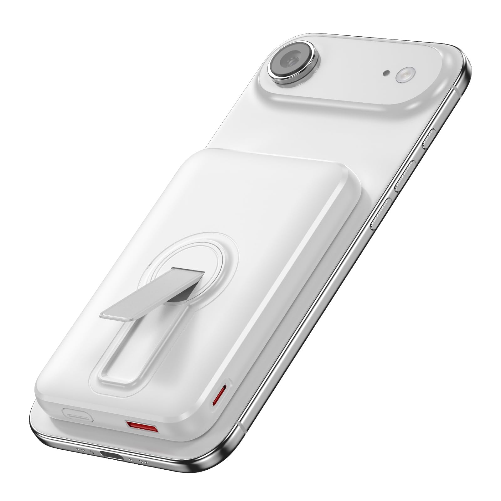Genug Saft dabei? Powerbank für Magsafe, 12000mAh Kabellose Power Bank mit 22.5W PD USB-A Ausgabe, Magnetisch, Externer Handyakku mit LED-Anzeige, Typ-C Eingang & Ausgang für iPhone 17/16/15/14/13/12/Pro/Pro Max