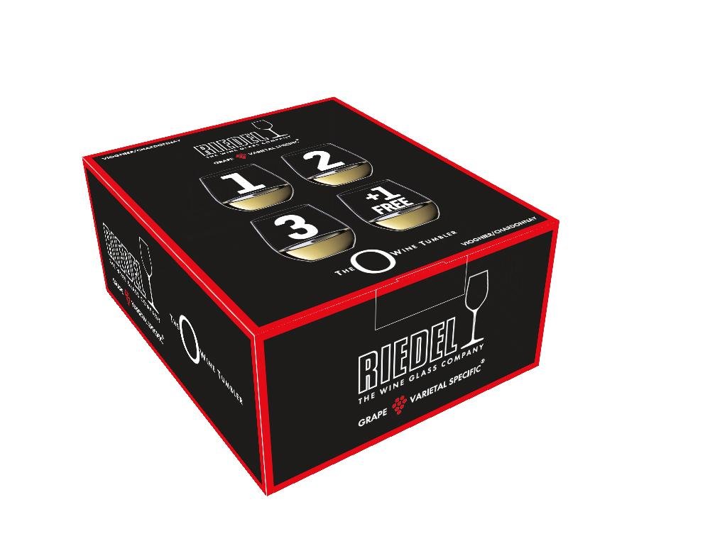 Sehr edel und ungewöhnlich: RIEDEL The O Wine Tumbler Cabernet/Merlot, 4 zum Preis von 3, Kristallglas, alle Riedel Gläser sind spülmaschinenfest.