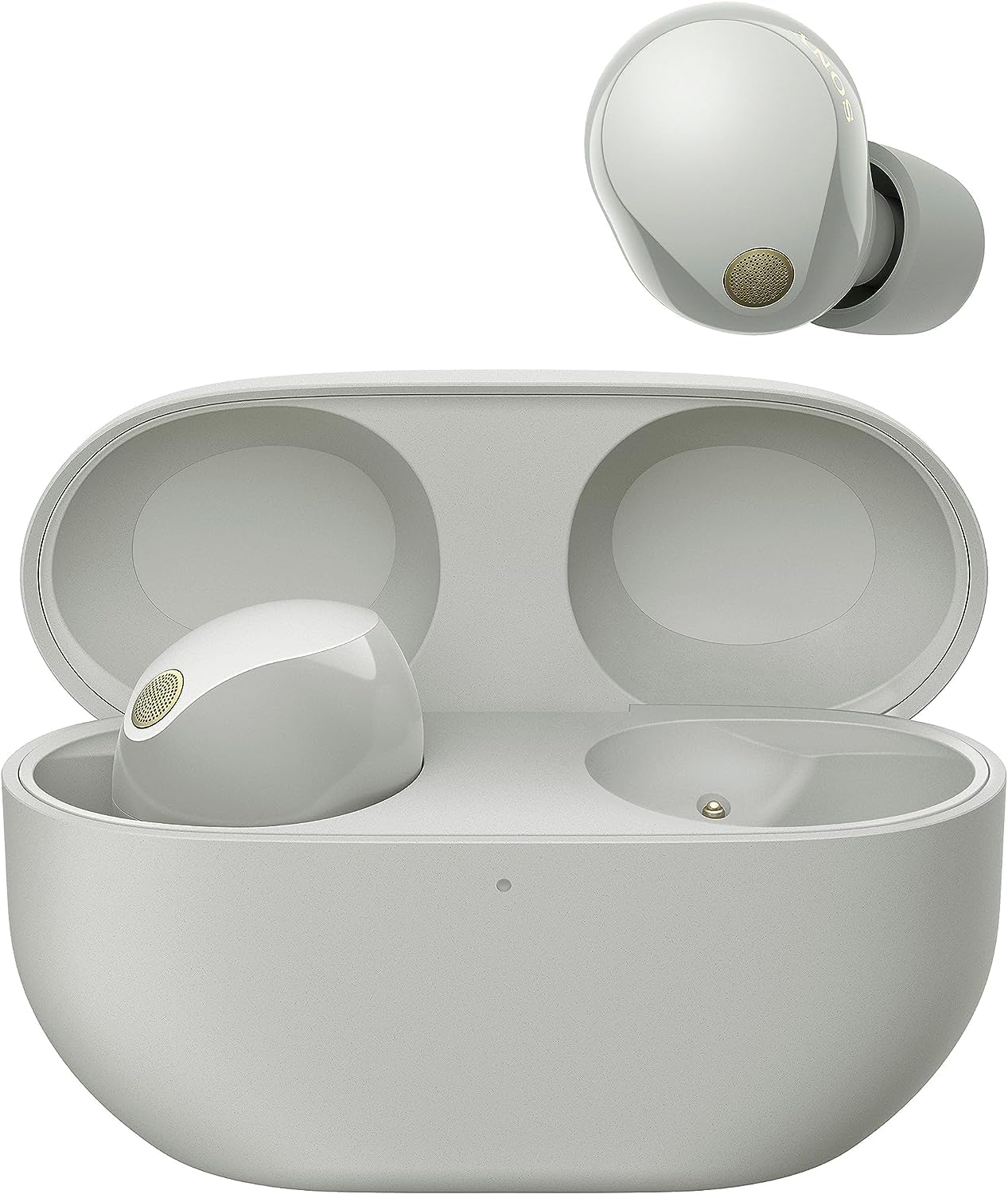 Was auf's Ohr? Sony WF-1000XM5 Kabellose Noise Cancelling Kopfhörer, Bluetooth, In-Ear-Kopfhörer, Mikrofon, bis zu 24 Stunden Akkulaufzeit, Schnellladefunktion, IPX4, iOS & Android kompatibel