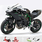 Was Du schon immer wolltest: Diecast-Motorrad mit Sound & Licht Funktionen, Hochglanz-Spray-Finish, Gummireifen, Premium Sammlerstück, Maßstab 1/6