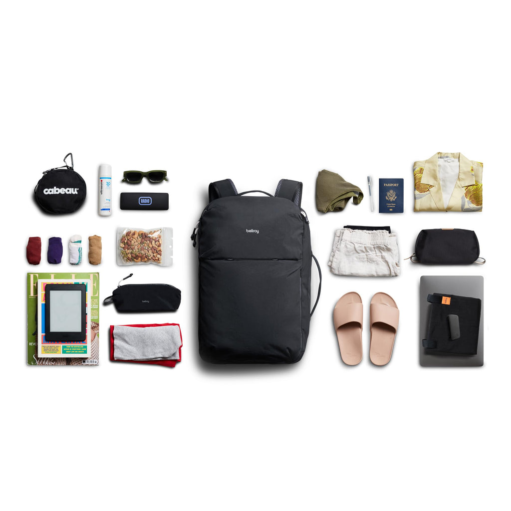 Zu schön zum wandern... Bellroy Lite Travel Pack 30L Handgepäck-Rucksack, Reiserucksack mit Laptop-Fach, inneren Packfächern und verstaubaren Schultergurten - Clay