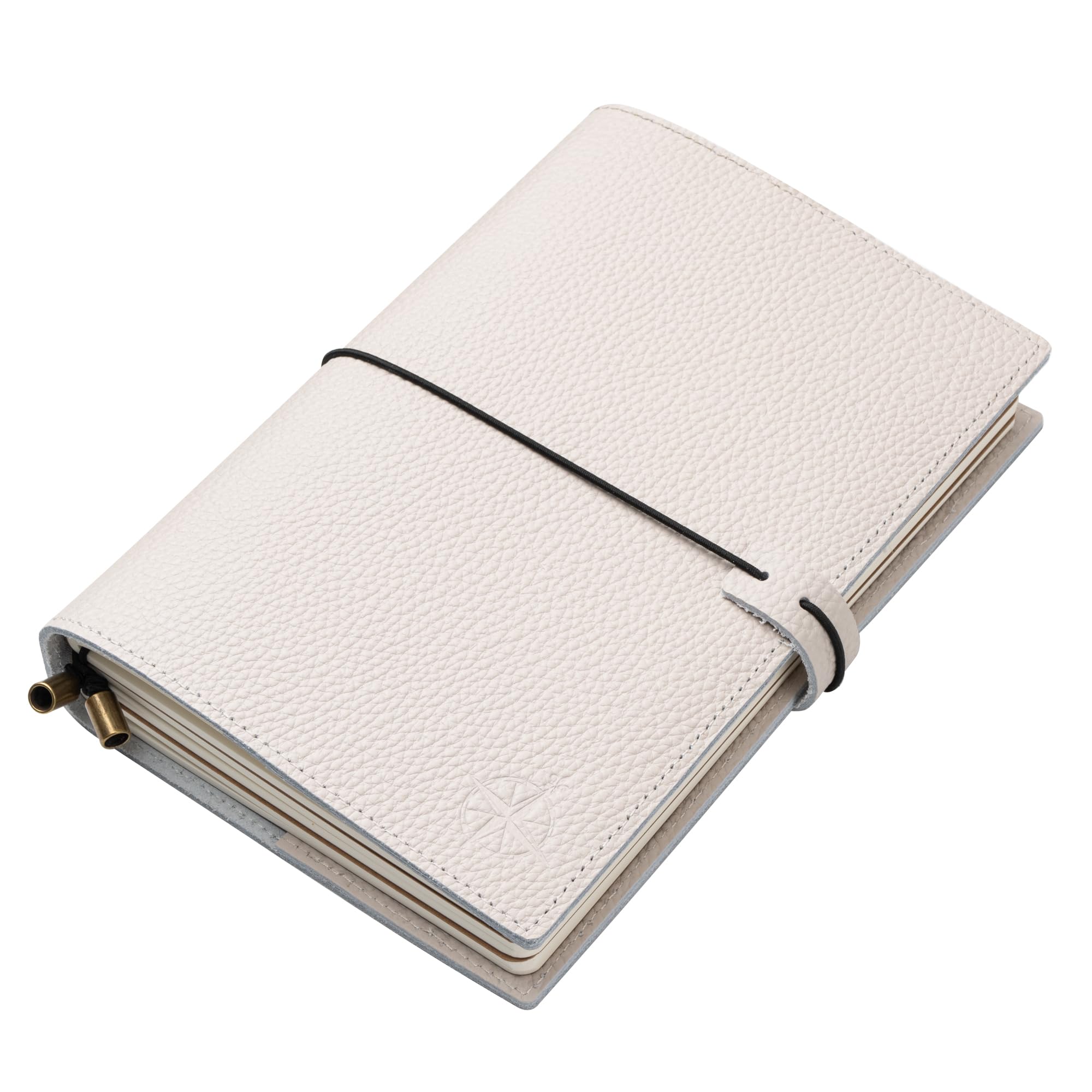 Damit keine Erinnerung verlorengeht: Wanderings A5 Travelers Notebook mit Fächern – Echtes Leder Journal, 6" x8,5/15 x 22cm Nachfüllbares Reisetagebuch, um alle Abenteuer des Lebens festzuhalten, 120 GSM Blanko Einlagen