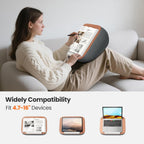Leseratte? Das ist für Dich: Tounee Buchstütze - Ultraweiche Laptisch-Auflage für Bücher, Tablets & E-Reader - Handfreies Lesen in Bett/Couch - Reduziert Nackenverspannungen - Ideal für Bücher- & E-Reader-Fans