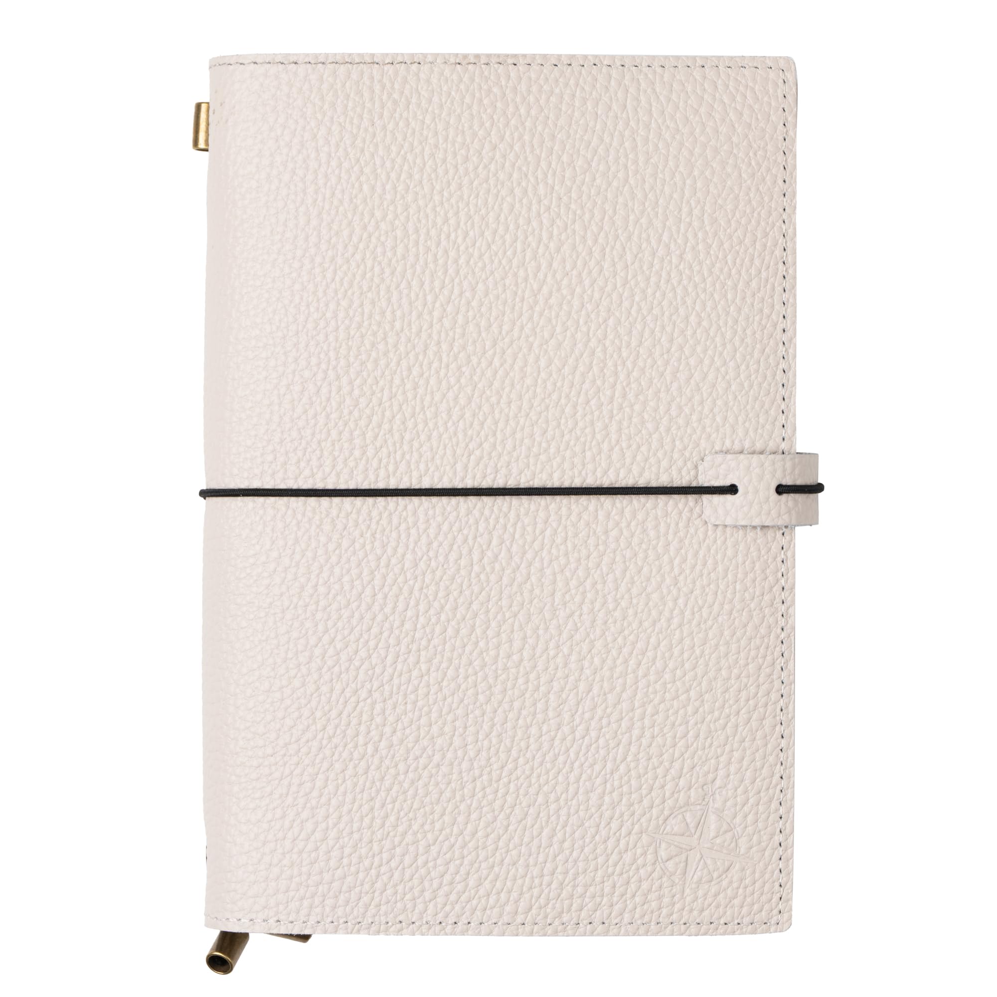 Damit keine Erinnerung verlorengeht: Wanderings A5 Travelers Notebook mit Fächern – Echtes Leder Journal, 6" x8,5/15 x 22cm Nachfüllbares Reisetagebuch, um alle Abenteuer des Lebens festzuhalten, 120 GSM Blanko Einlagen