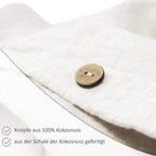 Schlaf schön! Leinen-Bettwäsche aus 100% Leinen (Bettwäsche-Set: Decke 135 x 200 cm und Kissen 80 x 80 cm), Stonewashed Leinenbettwäsche Natur beige, Bettbezug aus hochwertigem reinem Leinen